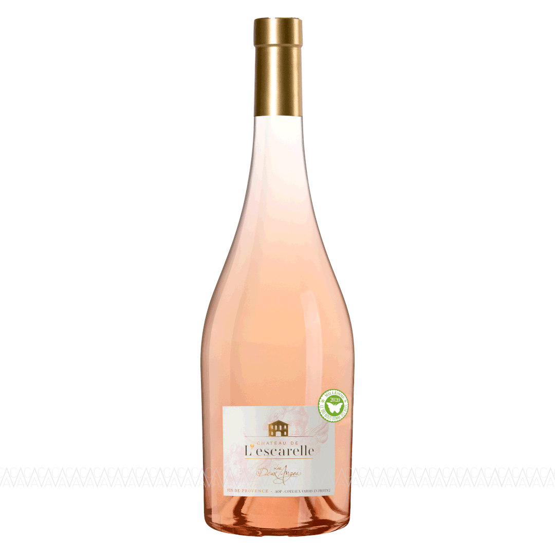 Chateau L' Escarelle Les Deux Anges AOP Coteaux Varois Rose Bio Ροζέ Ξηρός Οίνος Γαλλίας Magnum 3L