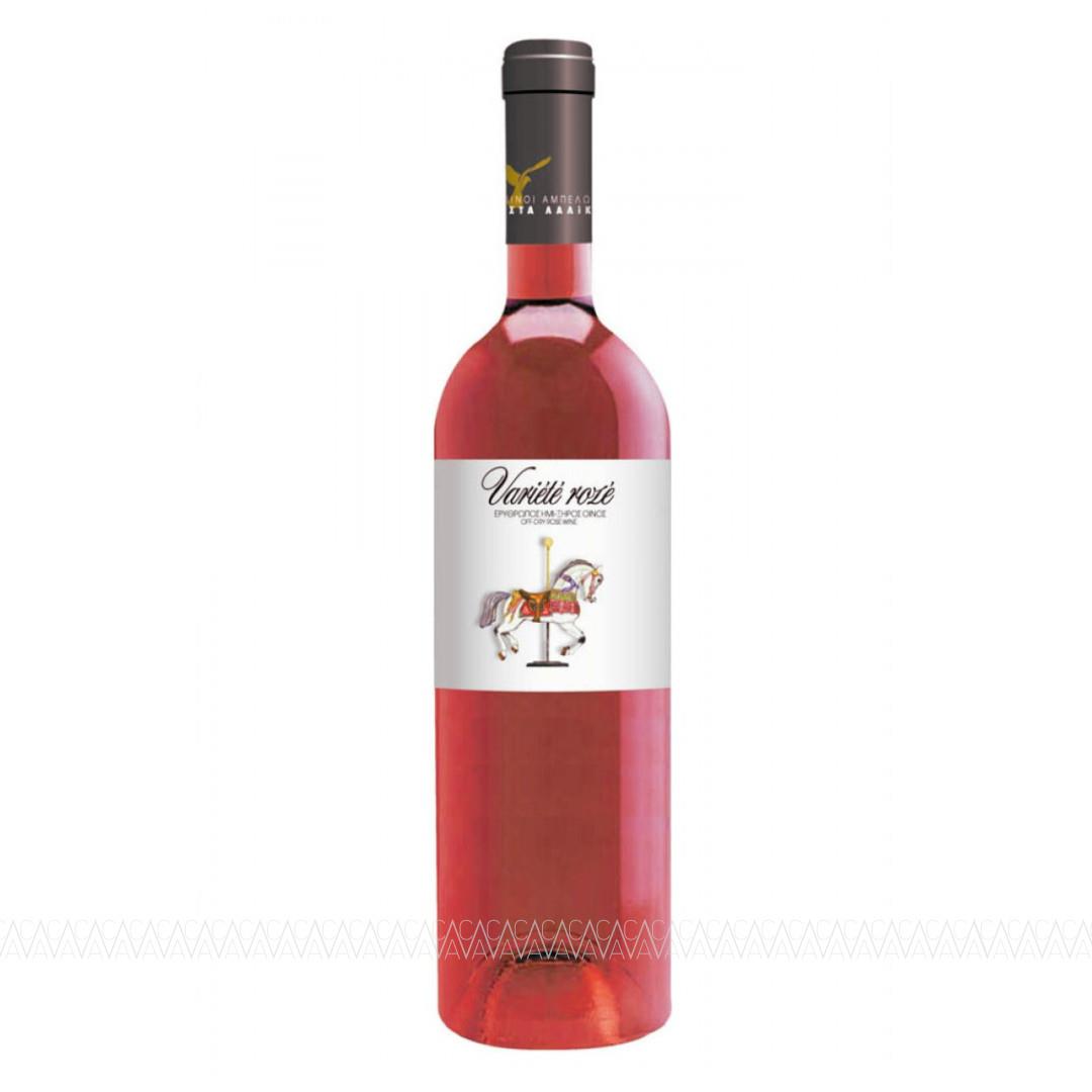 Λαλίκος Variete Ροζέ Ημίξηρος Οίνος 750ml