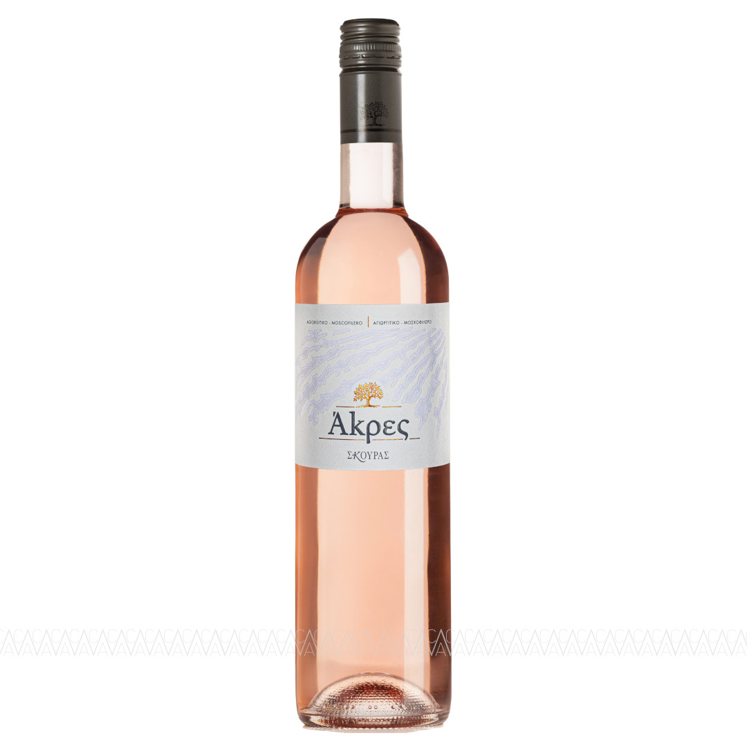 Σκούρας Άκρες Ροζέ Ξηρός Οίνος 750ml