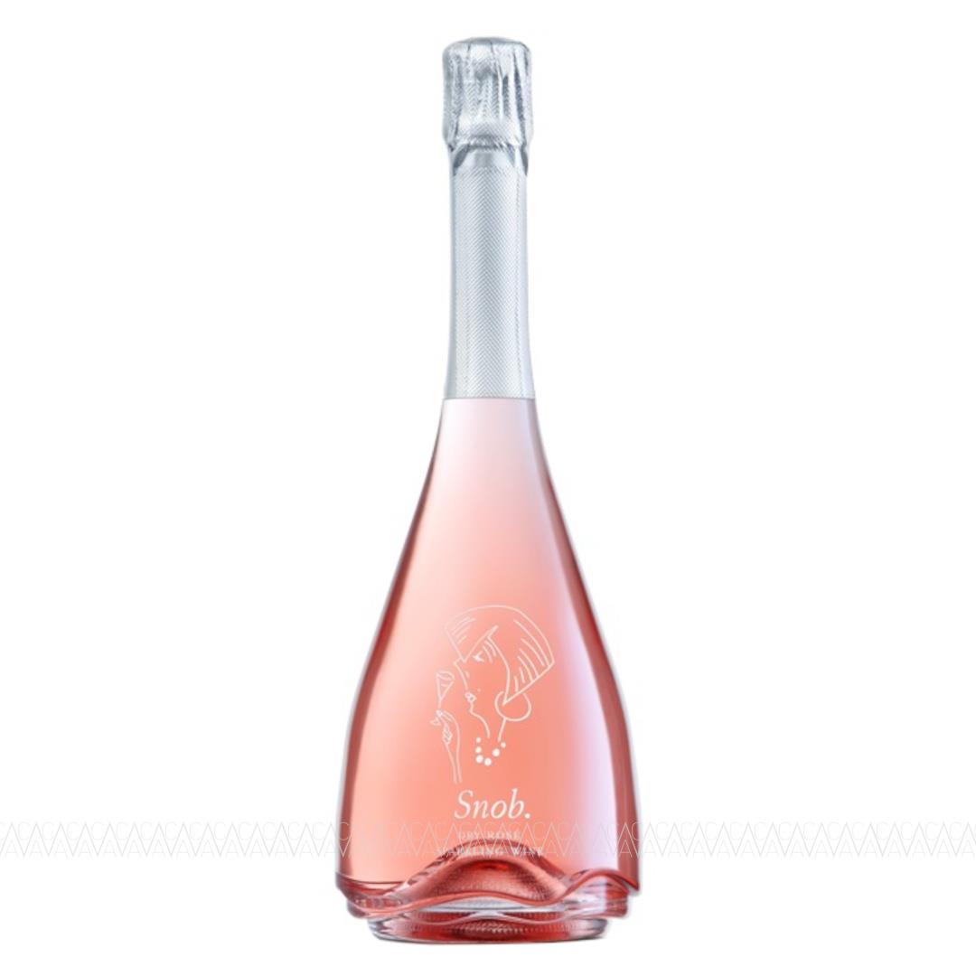 Καραμήτρος Snob Αφρώδης Ροζέ Ξηρός Οίνος 750ml