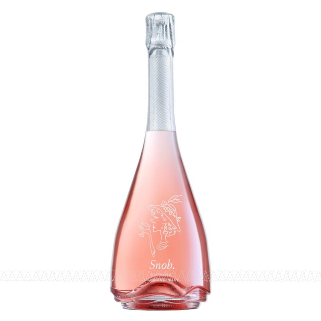 Καραμήτρος Snob Αφρώδης Ροζέ Ξηρός Οίνος 750ml