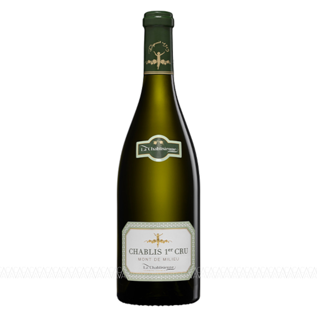 La Chablisienne Chablis 1er Cru Mont de Milieu Chardonnay Λευκός Ξηρός Οίνος Γαλλίας 750ml