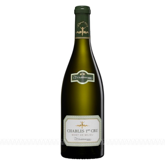 La Chablisienne Chablis 1er Cru Mont de Milieu Chardonnay Λευκός Ξηρός Οίνος Γαλλίας 750ml