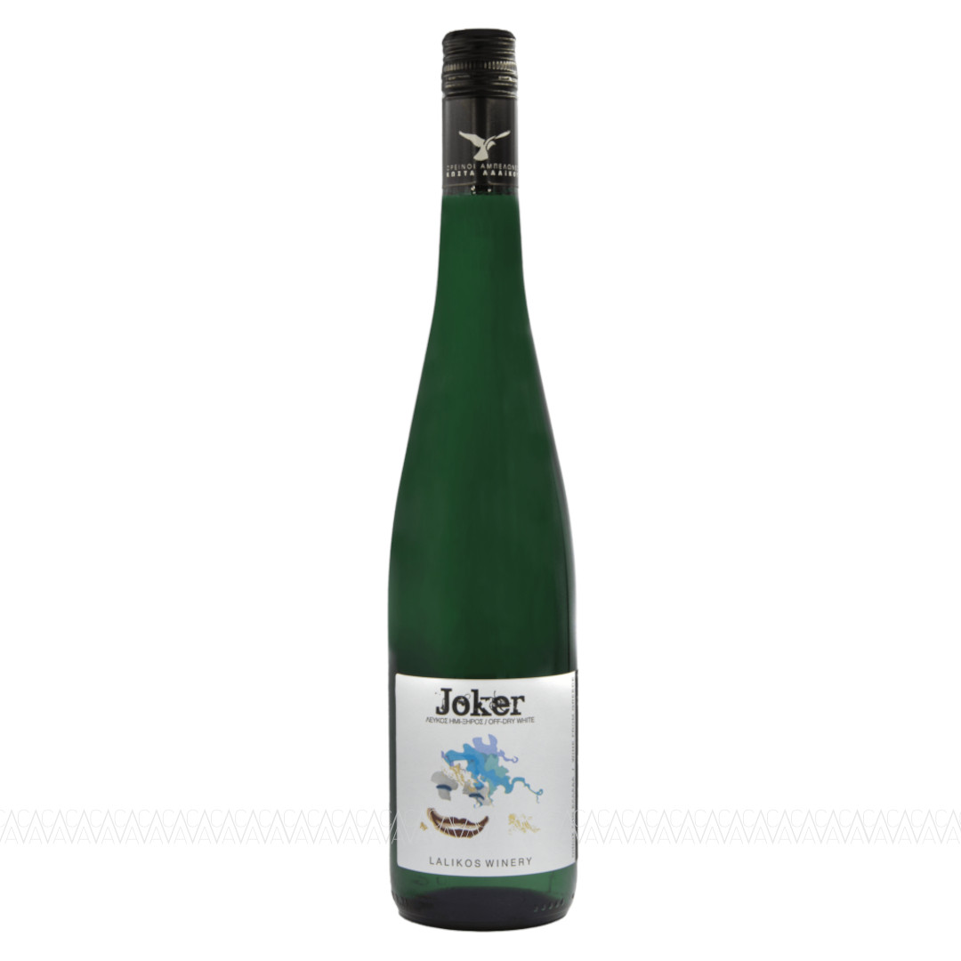 Λαλίκος Joker Λευκός Ημίξηρος Οίνος 750ml