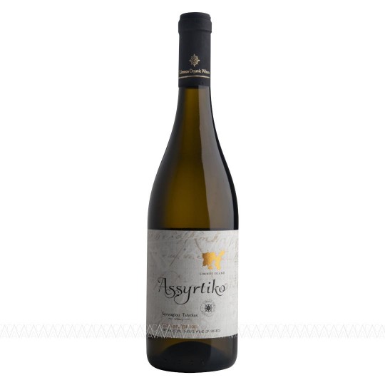 Limnos Organic Wines Assyrtiko Λευκός Ξηρός Βιολογικός Οίνος 750ml