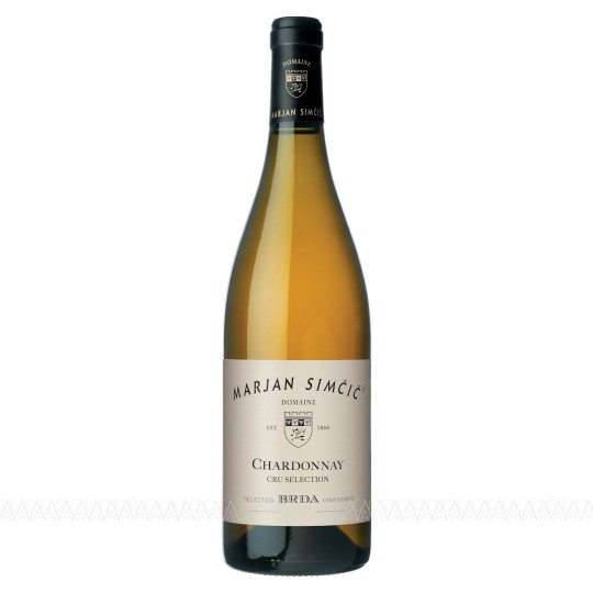 Marjan Simcic Chardonnay Cru Selection Λευκός Ξηρός Οίνος Σλοβενίας 750ml