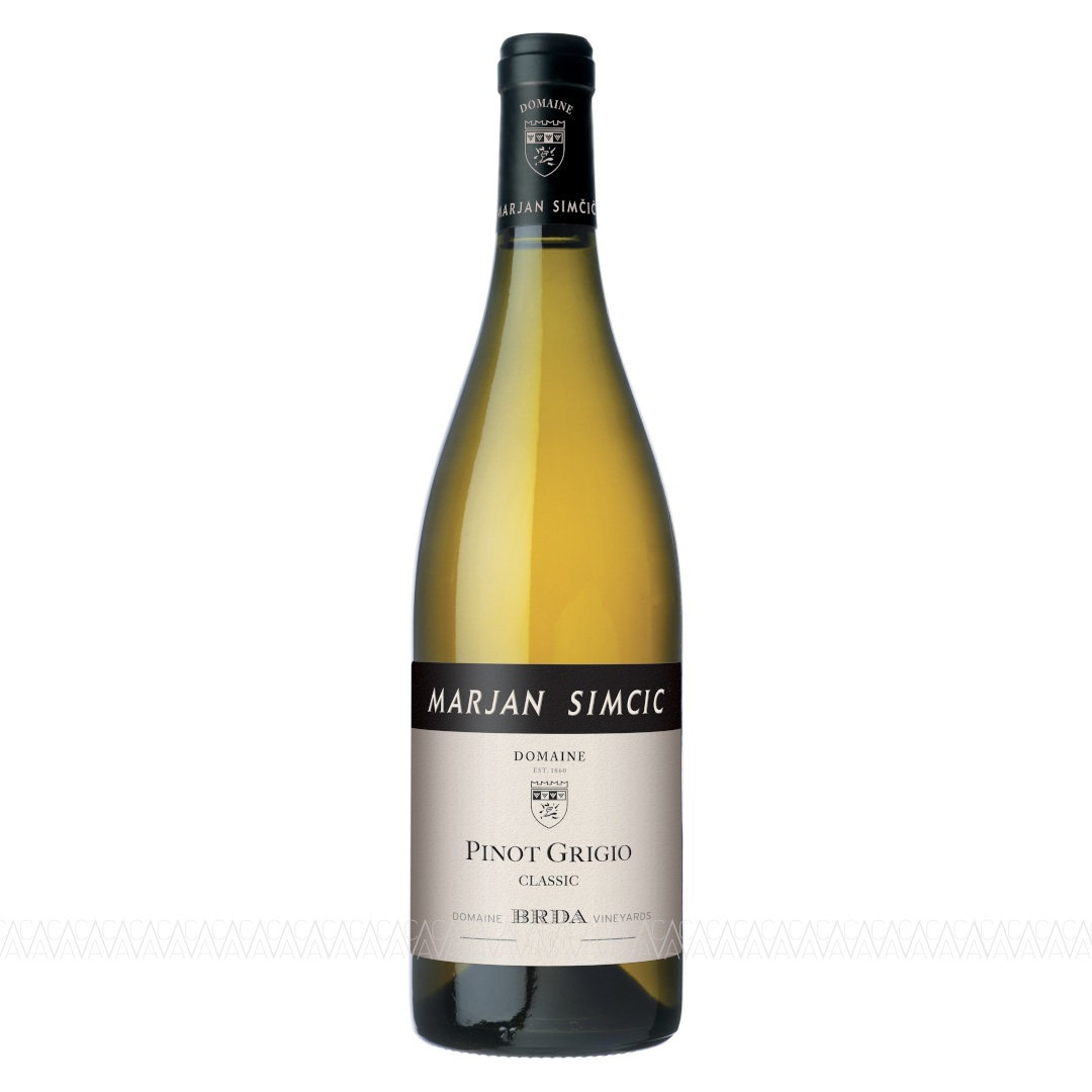 Marjan Simcic Pinot Grigio Classic Λευκός Ξηρός Οίνος Σλοβενίας 750ml