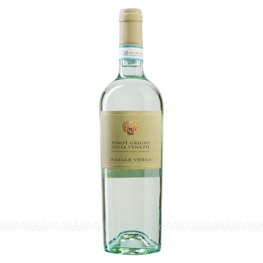 Natale Verga Pinot Grigio Λευκός Ξηρός Οίνος Ιταλίας 750ml