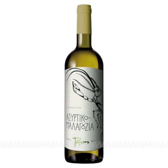 Πότσιος Καραβίδα Ασύρτικο & Μαλαγουζιά Λευκός Ξηρός Οίνος 750ml
