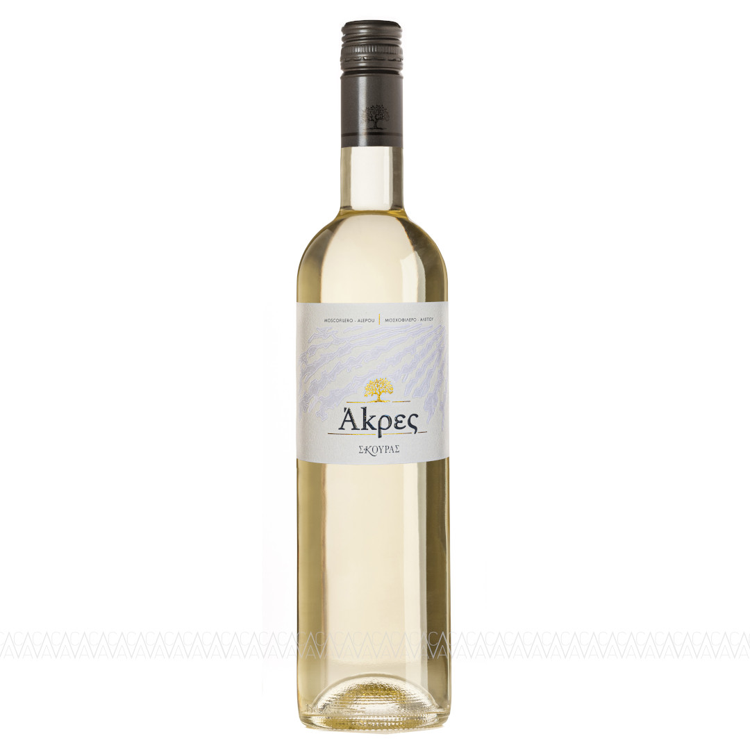 Σκούρας Άκρες Λευκός Ξηρός Οίνος 750ml