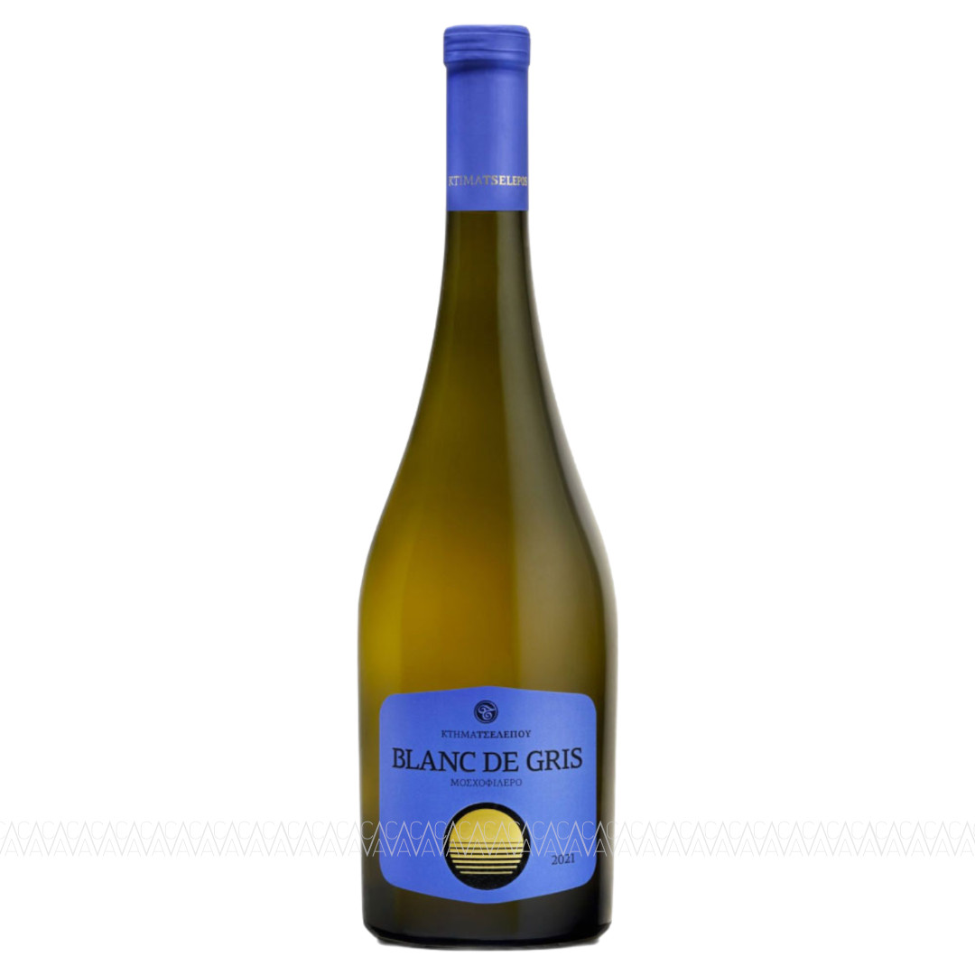 Τσέλεπος Blanc De Gris Λευκός Ξηρός Οίνος 750ml