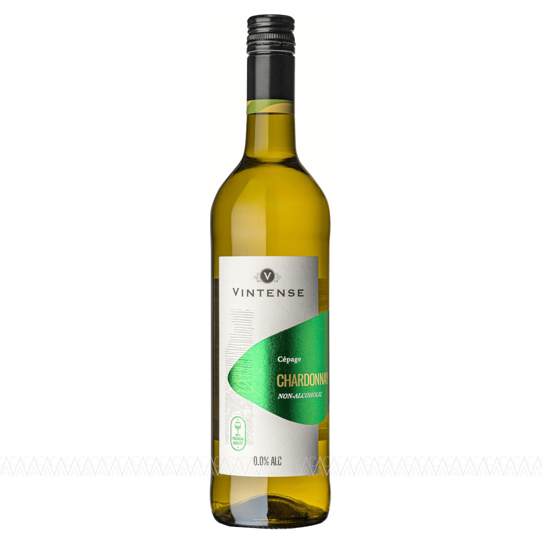 Vintense Chardonnay Λευκός Ξηρός Οίνος Βελγίου Χωρίς Αλκοόλ 750ml